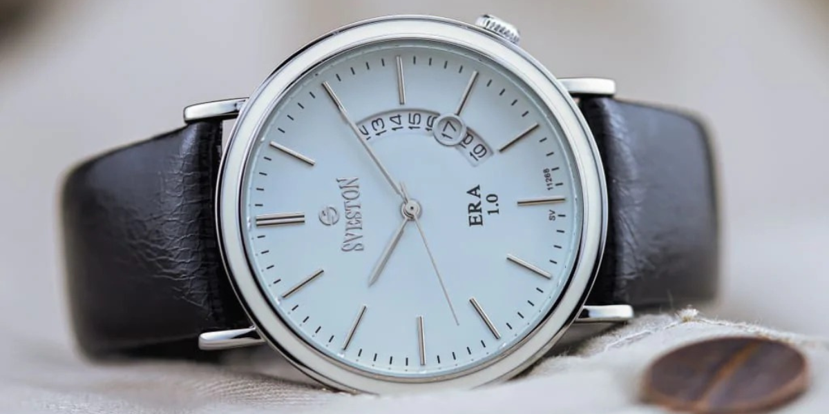 3 best leather watches for your office look under 5 PKR SVESTON