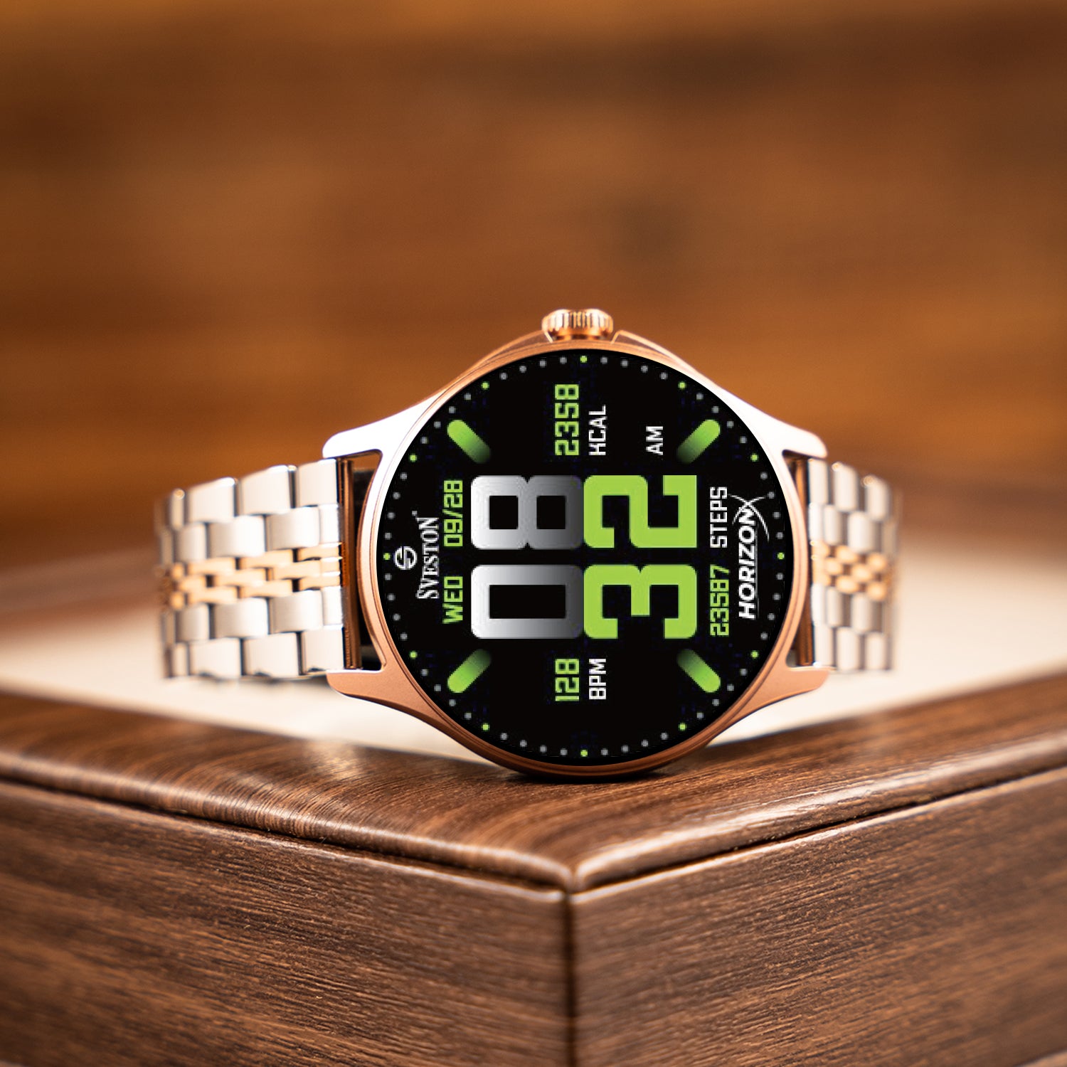Ace Chain Smartwatch + Silicon Strap