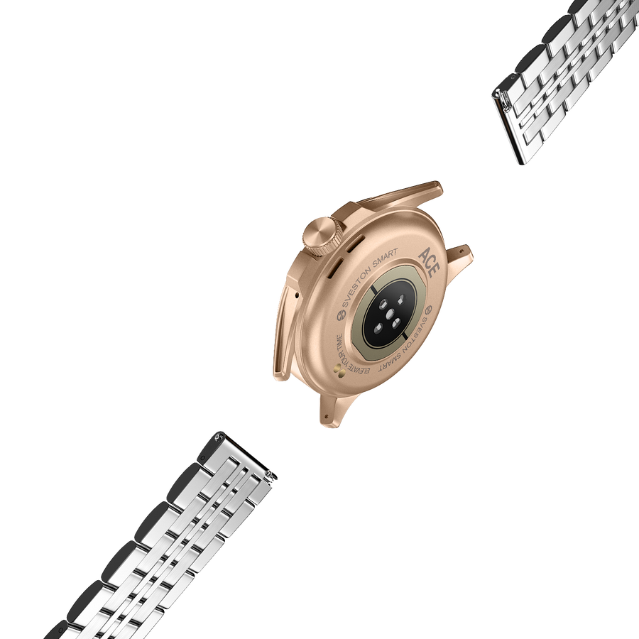Ace Chain Smartwatch + Silicon Strap