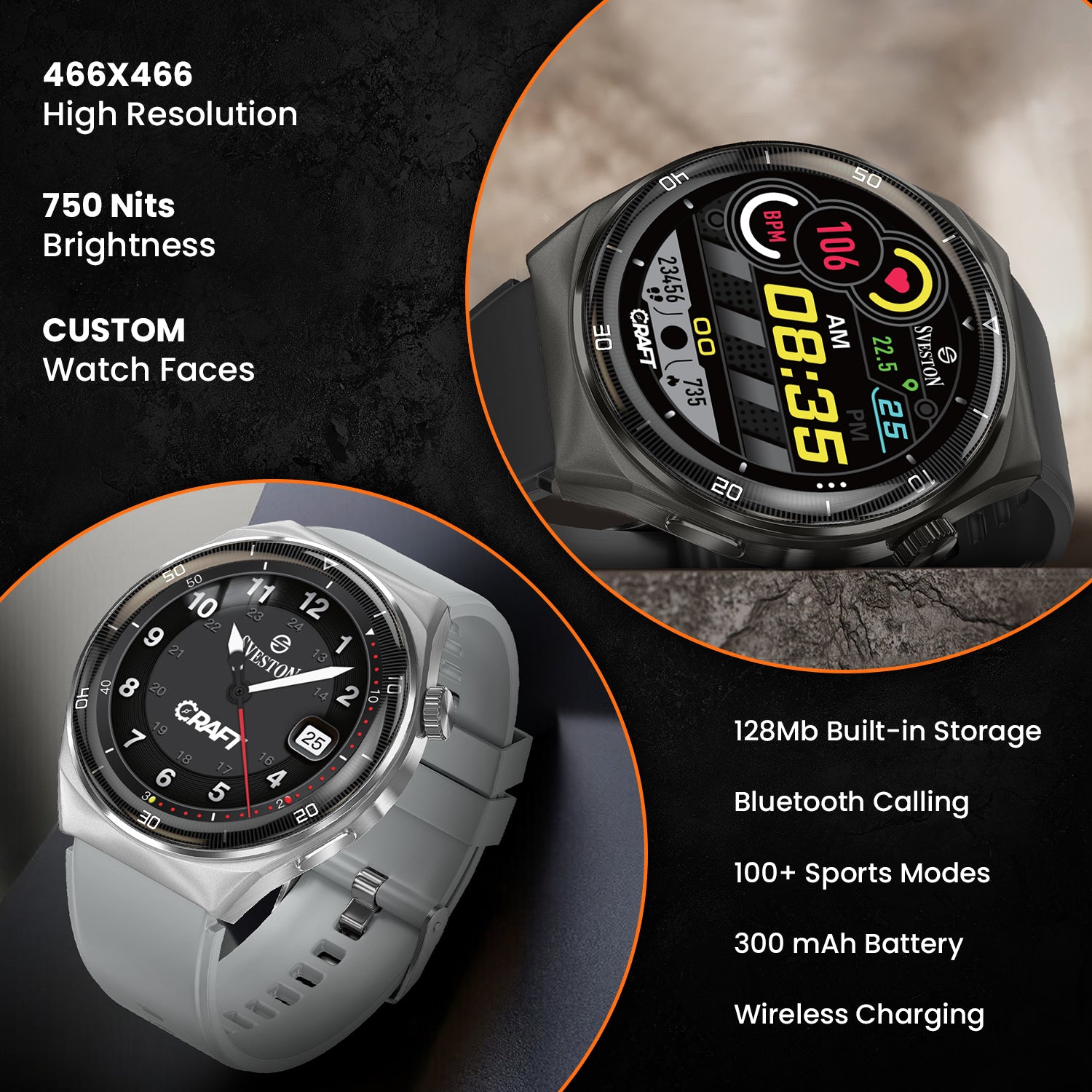 SVESTON CRAFT SMARTWATCH