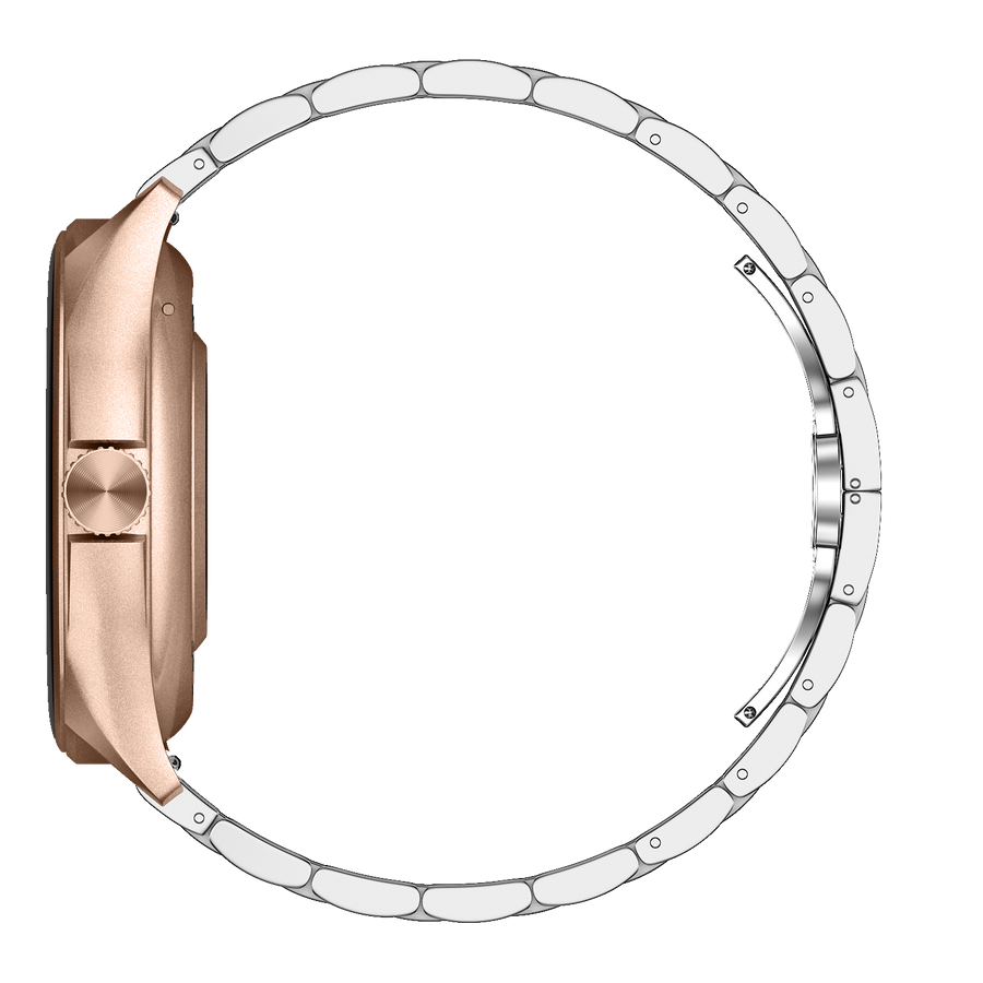 HorizonX Chain Smartwatch + Silicon Strap
