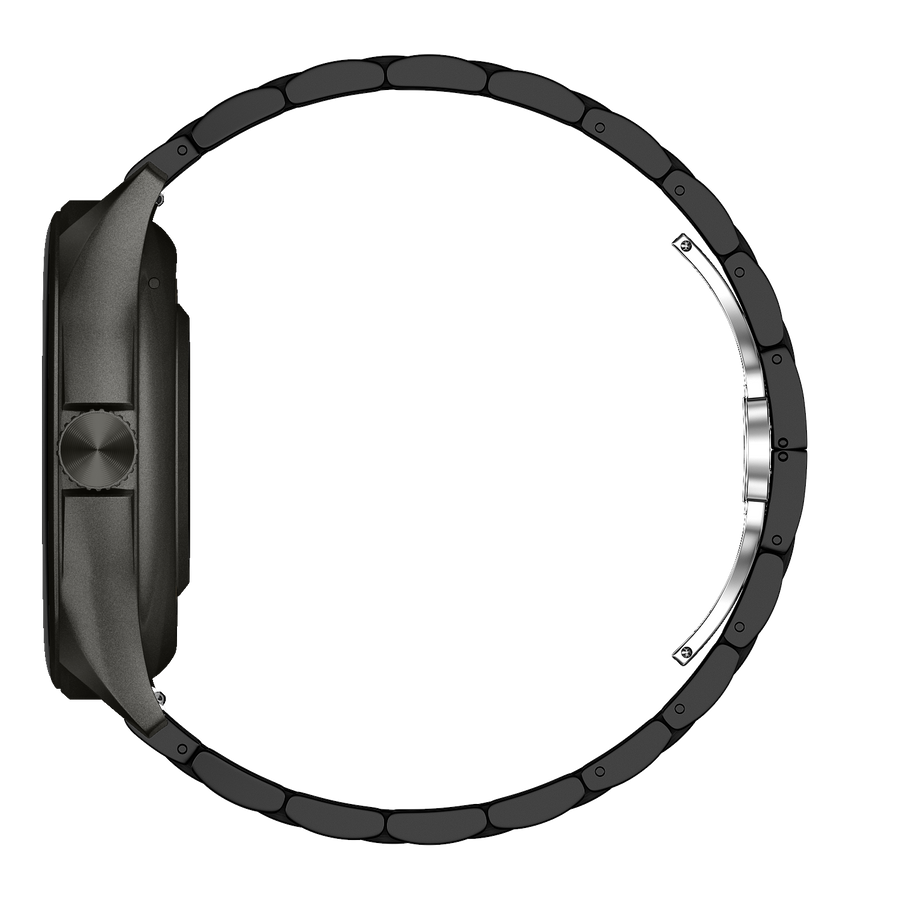 HorizonX Chain Smartwatch + Silicon Strap