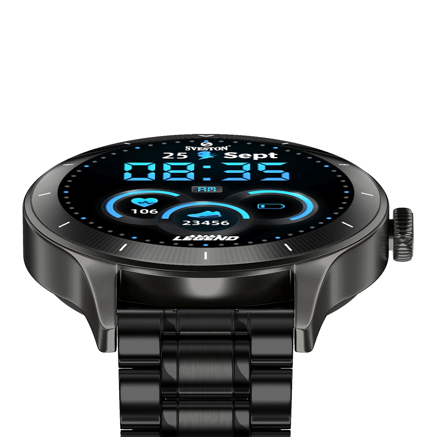 SVESTON LEGEND CHAIN SMARTWATCH WITH FREE SILICON STRAP