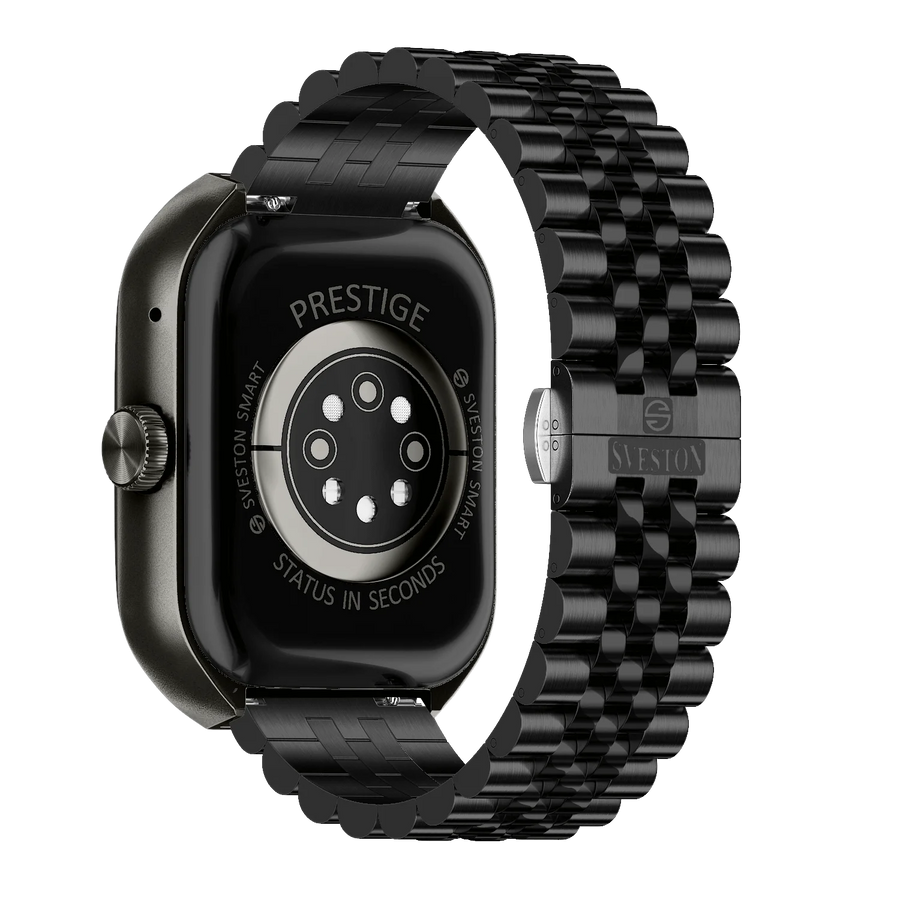 Prestige Chain Smartwatch + Silicon Strap