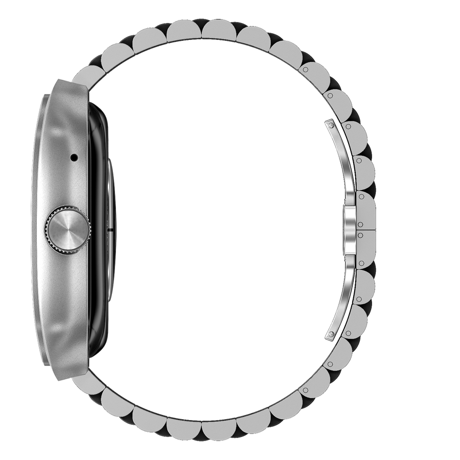 Prestige Chain Smartwatch + Silicon Strap
