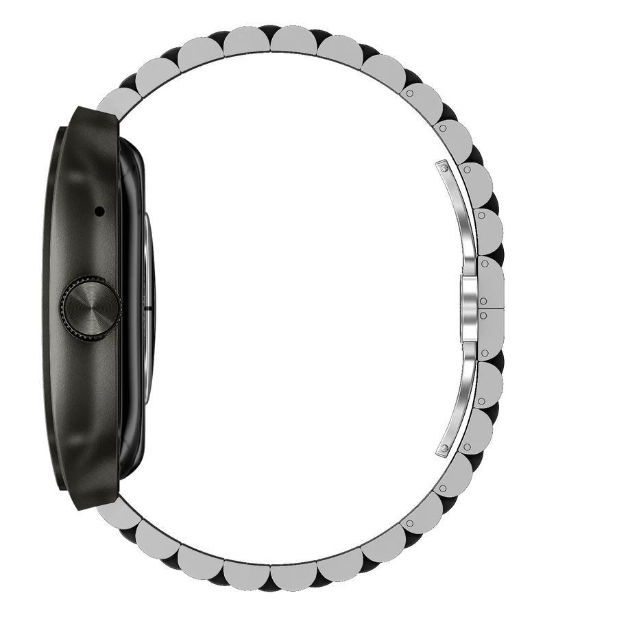 Prestige Chain Smartwatch + Silicon Strap