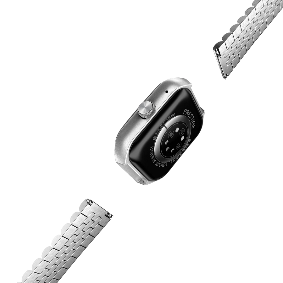 Prestige Chain Smartwatch + Silicon Strap