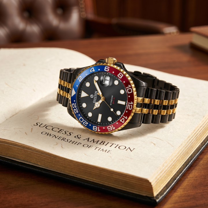 Sveston Wyndow dial and rotating bezel