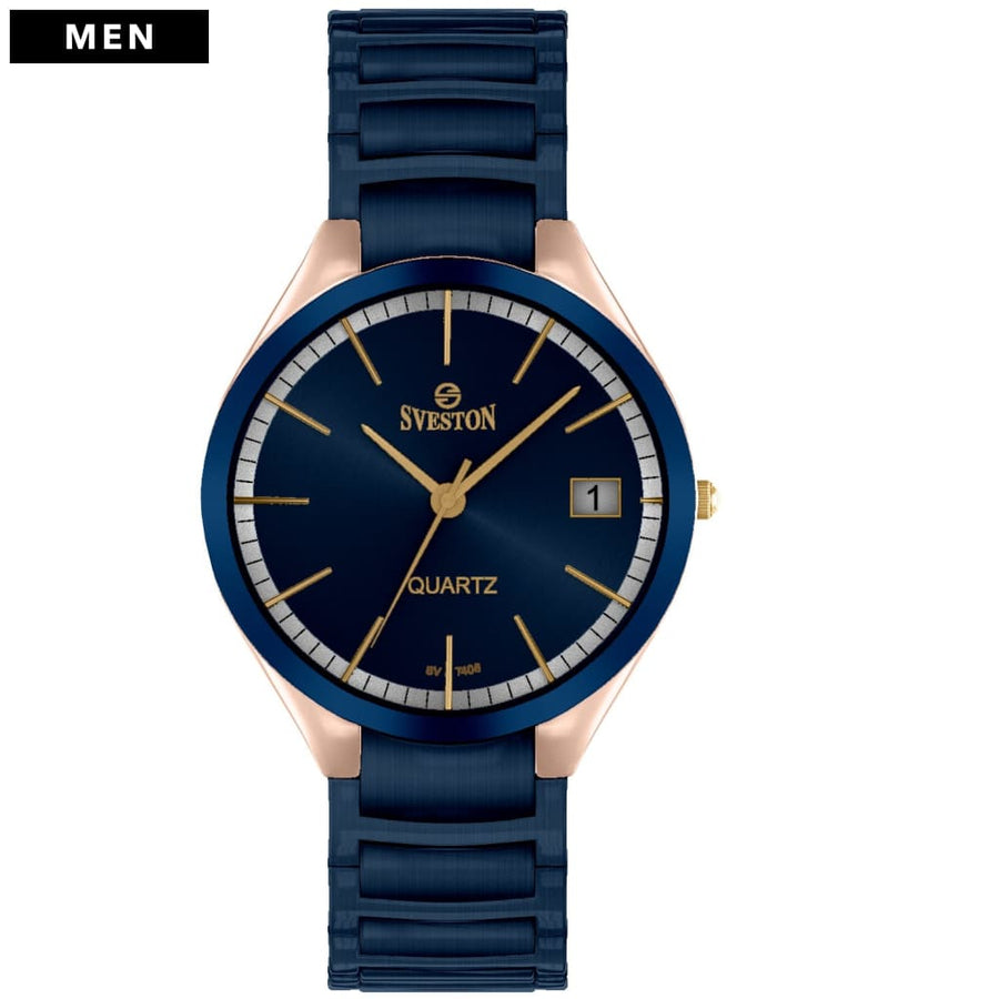 Sveston Livingston Smart Rose Gold Navy Stick Stainless Steel